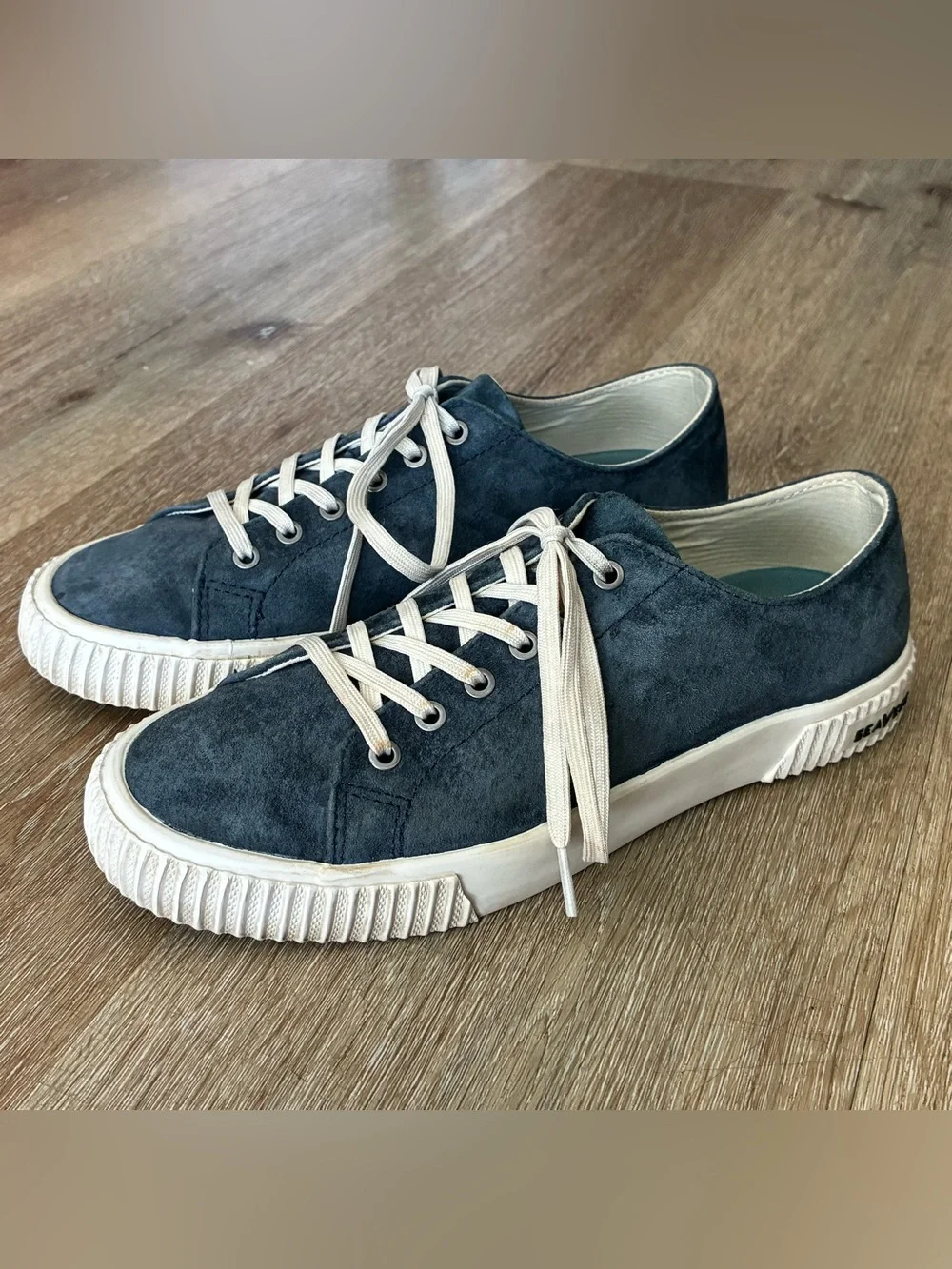 SeaVees Darby Suede Sneakers Navy Blue Women’s US 8.5 UK 6.5 EU 39.5